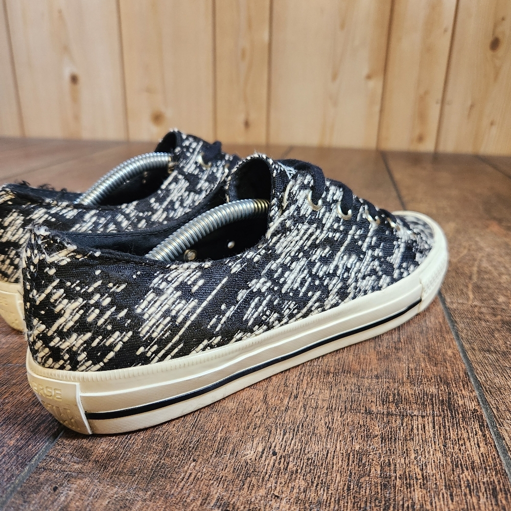 Converse Allstar Gemma Ox Black Egret Knit Low Top Women's Size 7 Chuck Taylor - Picture 9 of 12